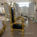 wholesale hotel event wedding black throne chair